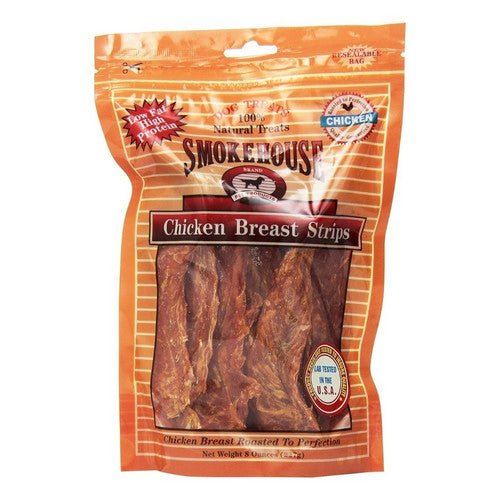 Smokehouse, Smokehouse Chicken Breast Strips Dog Treat, 8 Ounces