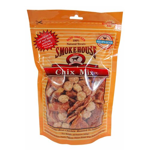 Smokehouse, Smokehouse Chix Mix Dog Treats, 1 Each/16 Oz