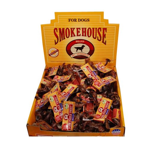 Smokehouse, Smokehouse Pork Made Pizzle Twists Dog Chew, 100 Each