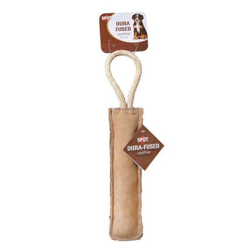 Dura-Fused Leather Retriever Stick Dog Toy 15″ Long by Spot