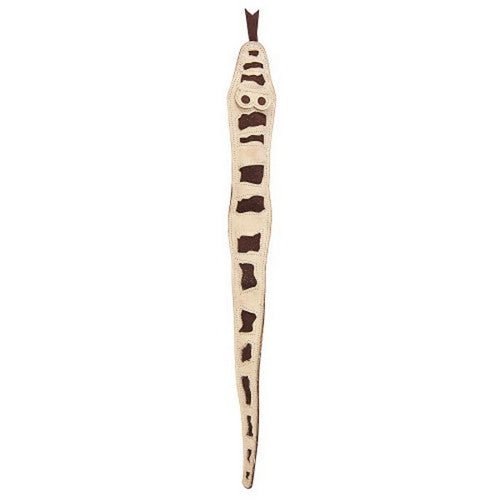 Spot, Leather Snake Dog Toy, 1 Count / 36 Inches