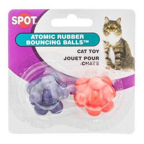 Spot, Spotnips Atomic Bouncing Balls Cat Toys, 2 Pack