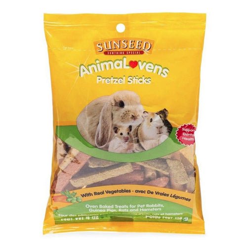 Sunseed, Sunseed AnimaLovens Pretzel Sticks for Small Animals, 4 oz