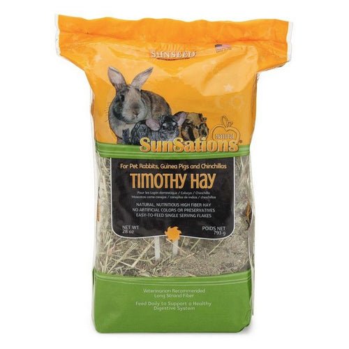 Sunseed, Sunseed SunSations Natural Timothy Hay, 28 oz