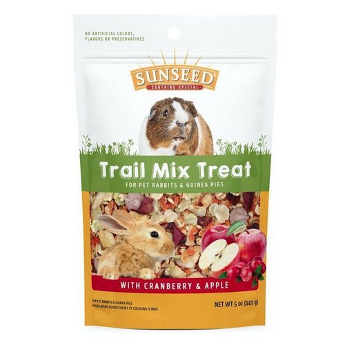 Sunseed, Sunseed Trail Mix Treat with Cranberry and Apple for Rabbits and Guinea Pigs, 5