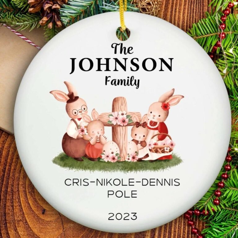 Family Names Ornament – Ceramic