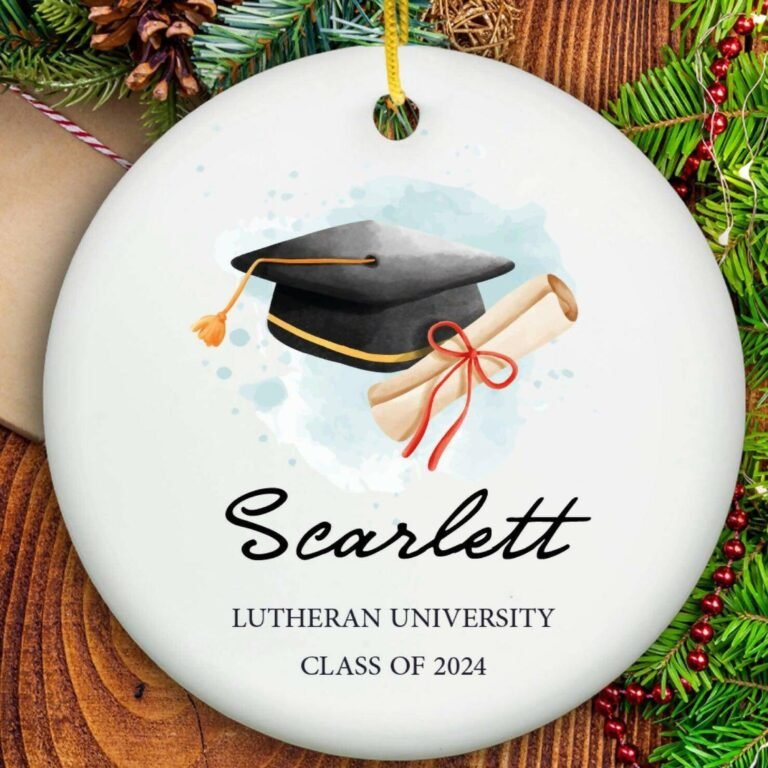 Graduation Ornament – Ceramic