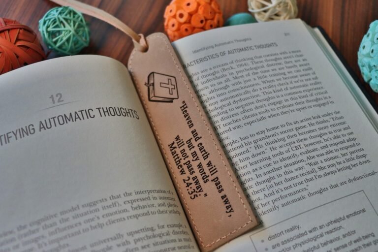 Bible Verse Bookmarks – Green Color