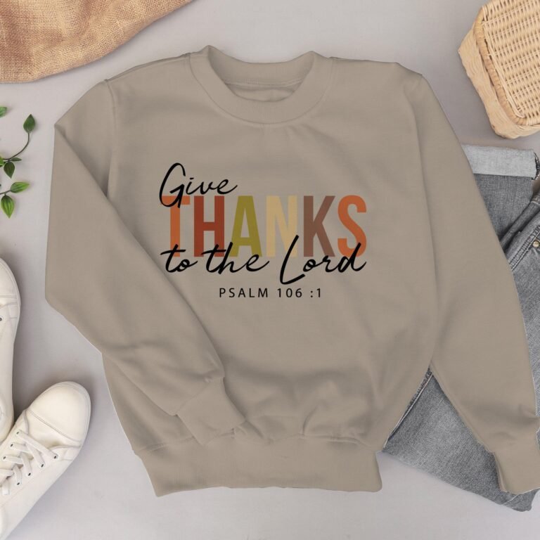 Christian Fall Sweatshirt, Fall Religious Shirt, Thankful Shirt, Thanksgiving Sweatshirt