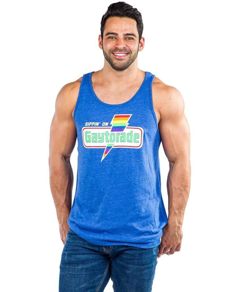 Tank Tops For Pride, Festivals And Summer – Men’s Cut