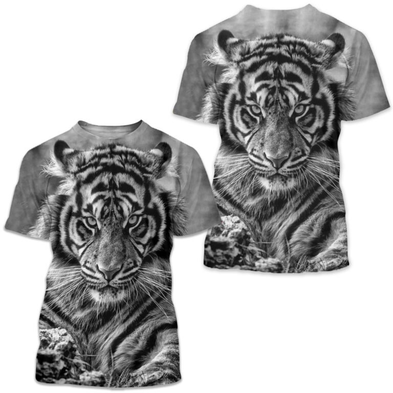Tiger Animal Print 3d T-shirt