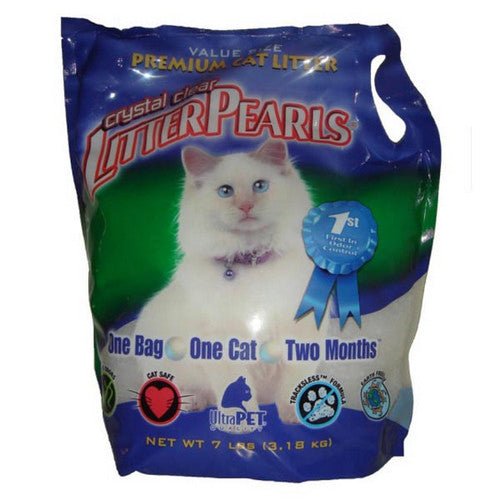 Ultra Pet, Crystal Clear Cat Litter, 1 Count / 7 Lbs