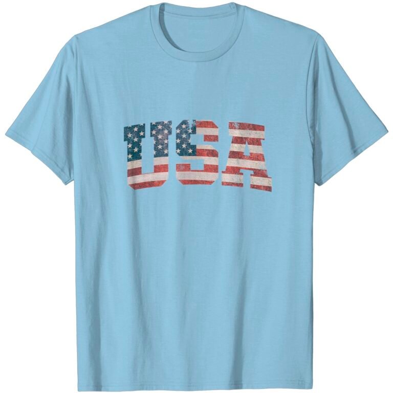 Usa Us Flag Patriotic 4th Of July America T-shirt