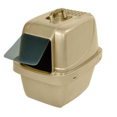 Van Ness Plastics, Van Ness Plastics Enclosed Sifting Cat Litter Box, Beige, 1 Each/Large