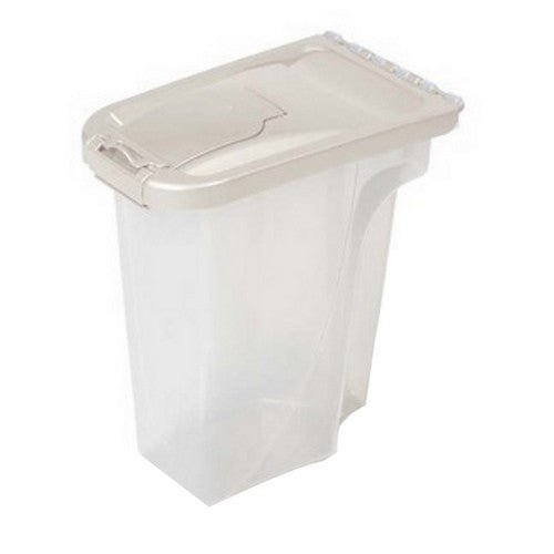 Van Ness Plastics, Van Ness Plastics Pet Food Container/Dispenser, White|Clear, 1 Each/4