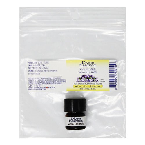 Violet 100% Absolute Essential Oil 1 Ml by Divine Essence
