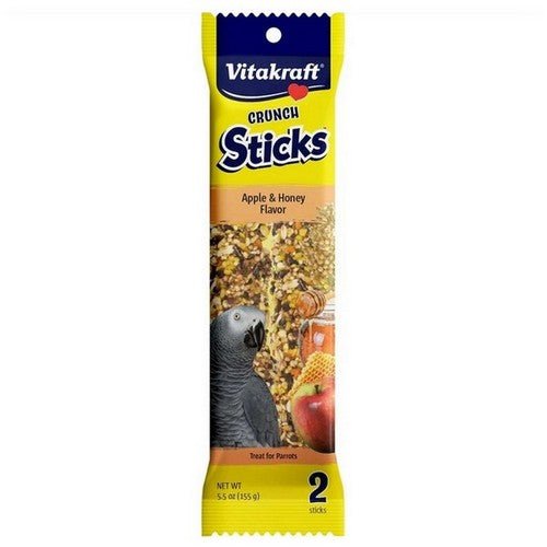 Vitakraft Pet Products, Parrot Sticks Apple Honey, 2 Count