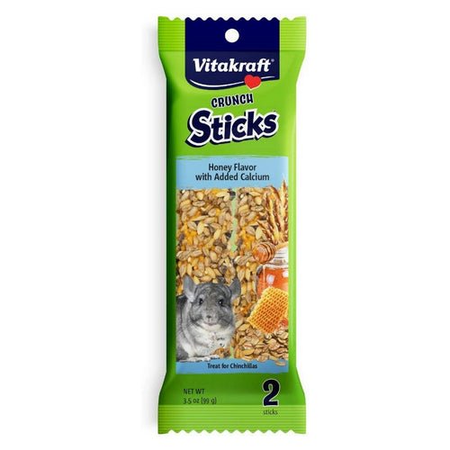 Vitakraft, Crunch Sticks with Calcium for Chinchillas, 3.5 oz