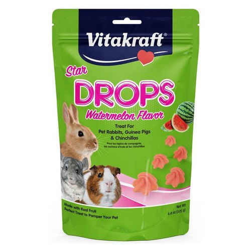 Vitakraft, Star Drops Treat for Rabbits, Guinea Pigs & Chinchillas