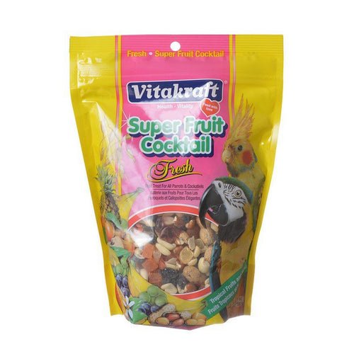 Vitakraft, Super Fruit Cocktail Treat for All Parrots & Cockatiels, 20 oz