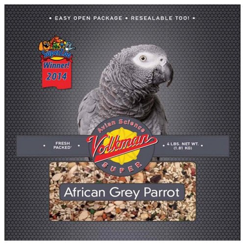 Volkman Seed Company, Volkman Seed Company Avian Science Super African Grey Parrot Bird — Treat 1 Each 4 Lb