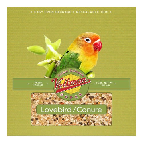 Volkman Seed Company, Volkman Seed Company Avian Science Super Lovebird & Conure Bird — Treat 1 Each 4 Lb