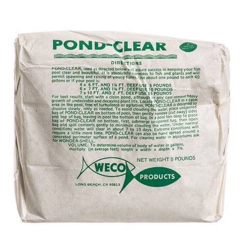 Weco, Pond-Clear, 5 lbs