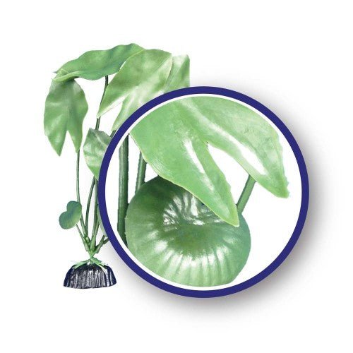 Weco, Weco Products Freshwater Series Tiger Lotus Aquarium Plant, Green, 1 Each/9 in