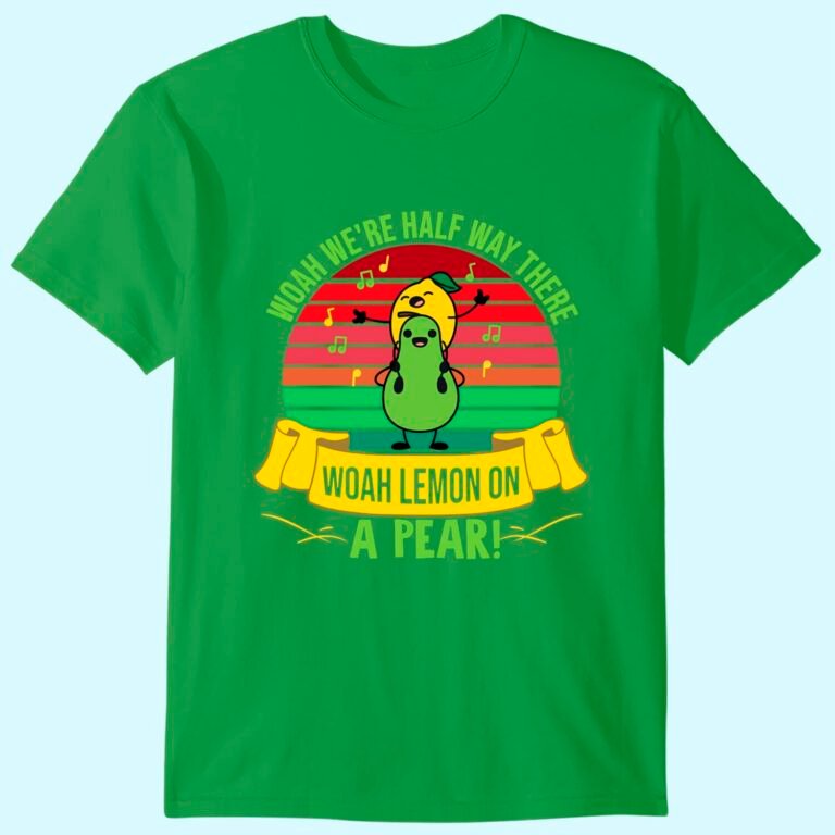 Woah We&rsquo;re Half Way There Woah Lemon On A Pear Vintage T-shirt