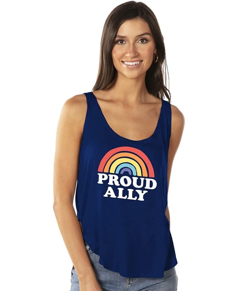 Women’s Cut Tank Top For Pride And Summer – Funny Lgbtqia Graphic Print Tops