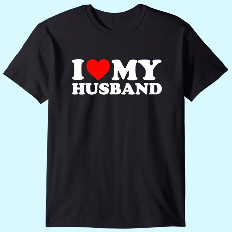 Womens I Love My Husband T-shirt