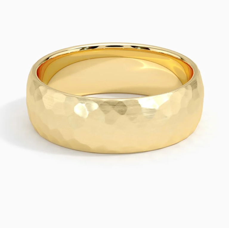 10K Gold 7mm Wedding Band
