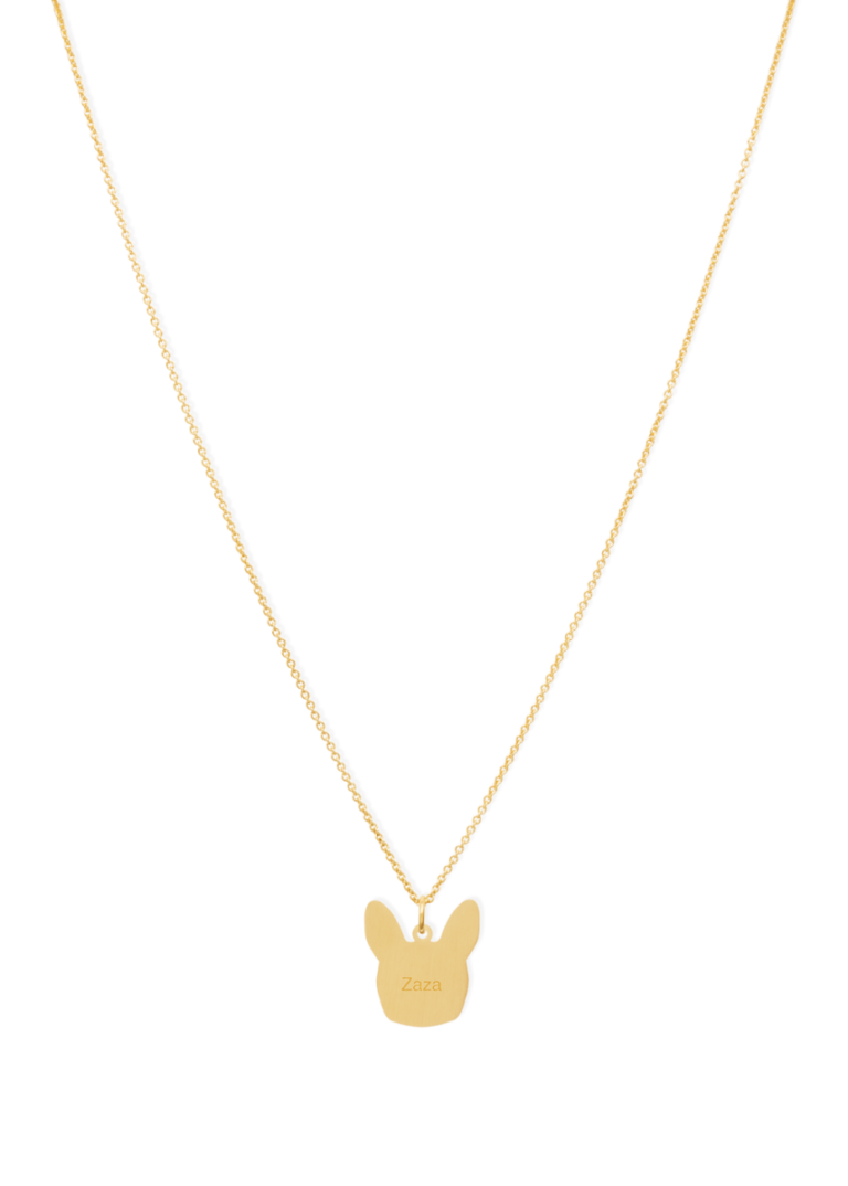 zaza the frenchie necklace